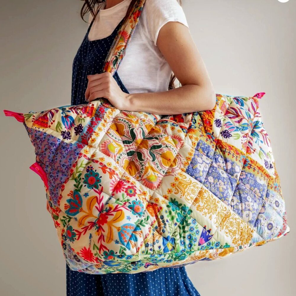 Natural Life Puffy Weekend Bag